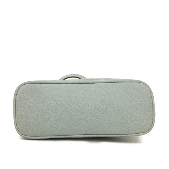 GUCCI Bamboo Handle Gray Suede Mini Hand bag/shoulder bag - Picture 10 of 17